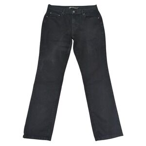 Levi's 505 Straight Leg Women Jeans‎ Black Size 10 Stretch